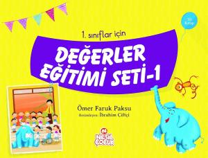 1. Sınıflar İçin Değerler Eğitimi Seti (10 Kitap)