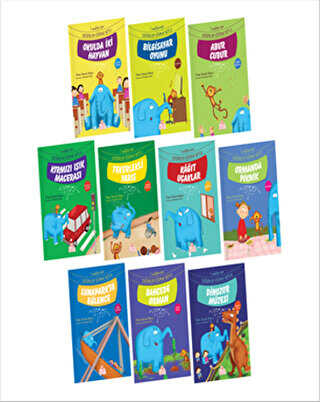 1. Sınıflar İçin Değerler Eğitimi Seti (10 Kitap)