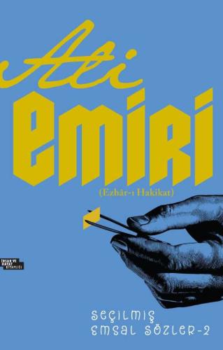 Ali Emiri Seçilmiş Emsal Sözler-2